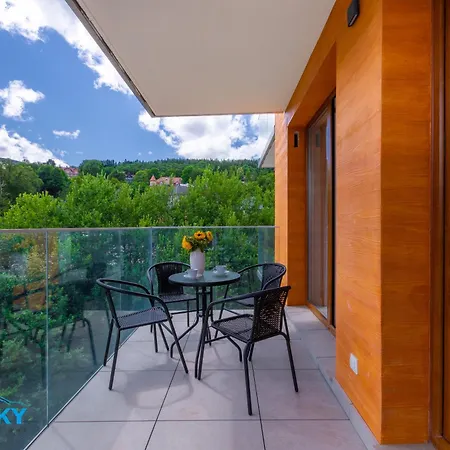 Bluesky - Kapielowa, Balkon Z Widokiem Na Gory, Przy Aquaparku, Wyciagach I Szlakach 카르파츠